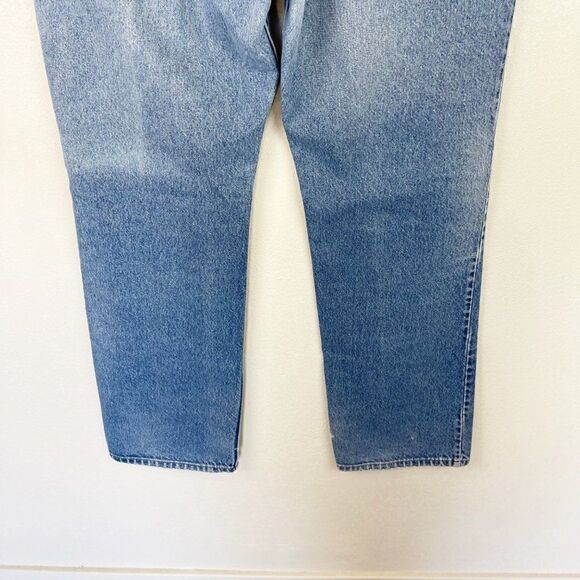Vintage Levis 60s Big E Orange Tab Straight Leg Jeans Cotton Denim Size 40 - Picture 9 of 10